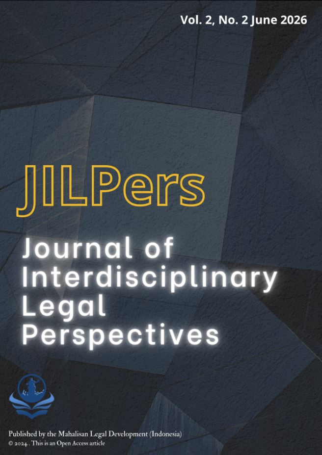 					View Vol. 2 No. 2 (2026): Journal of Interdisciplinary Legal Perspectives
				